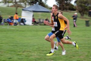 Sprint and running training at Charnwood in Belconnen
