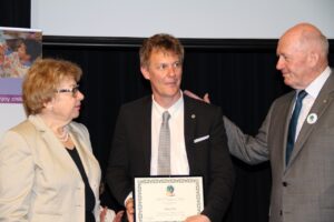 Children's Week award ceremony with Steve Dodt