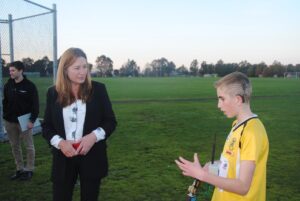 Sprint and running training at Charnwood in Belconnen