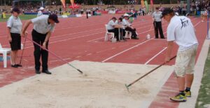 Canberra Jumps Coach, Steve Dodt - Adelaide - Triple Jump - officiating