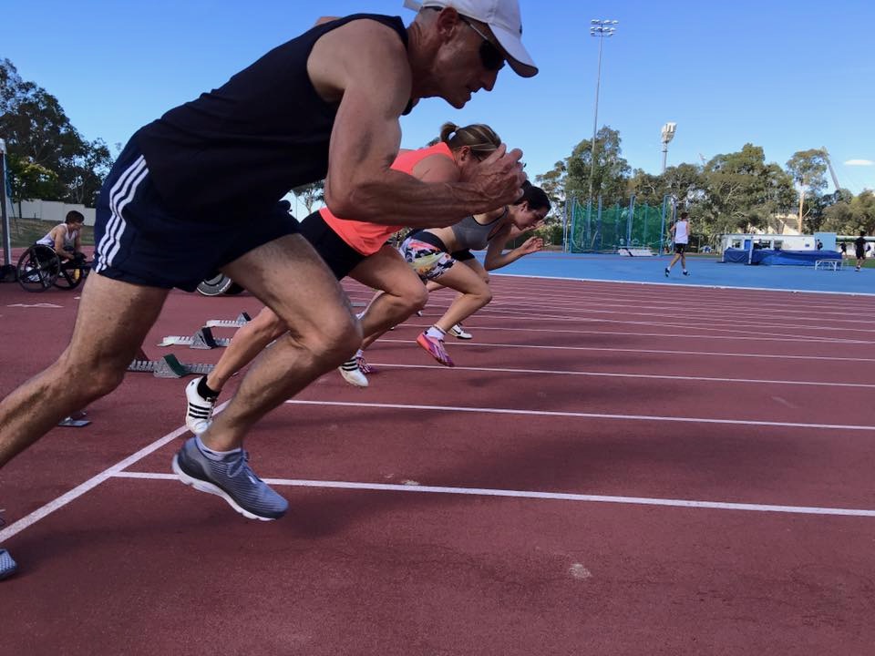 Speed and running training at the AIS in Belconnen