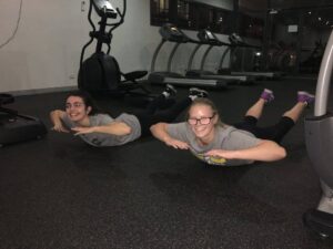 Strength and conditioning training at FAST Running HQ in Belconnen