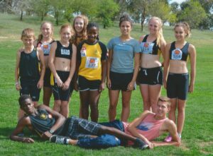 Sprint and running training at Charnwood in Belconnen
