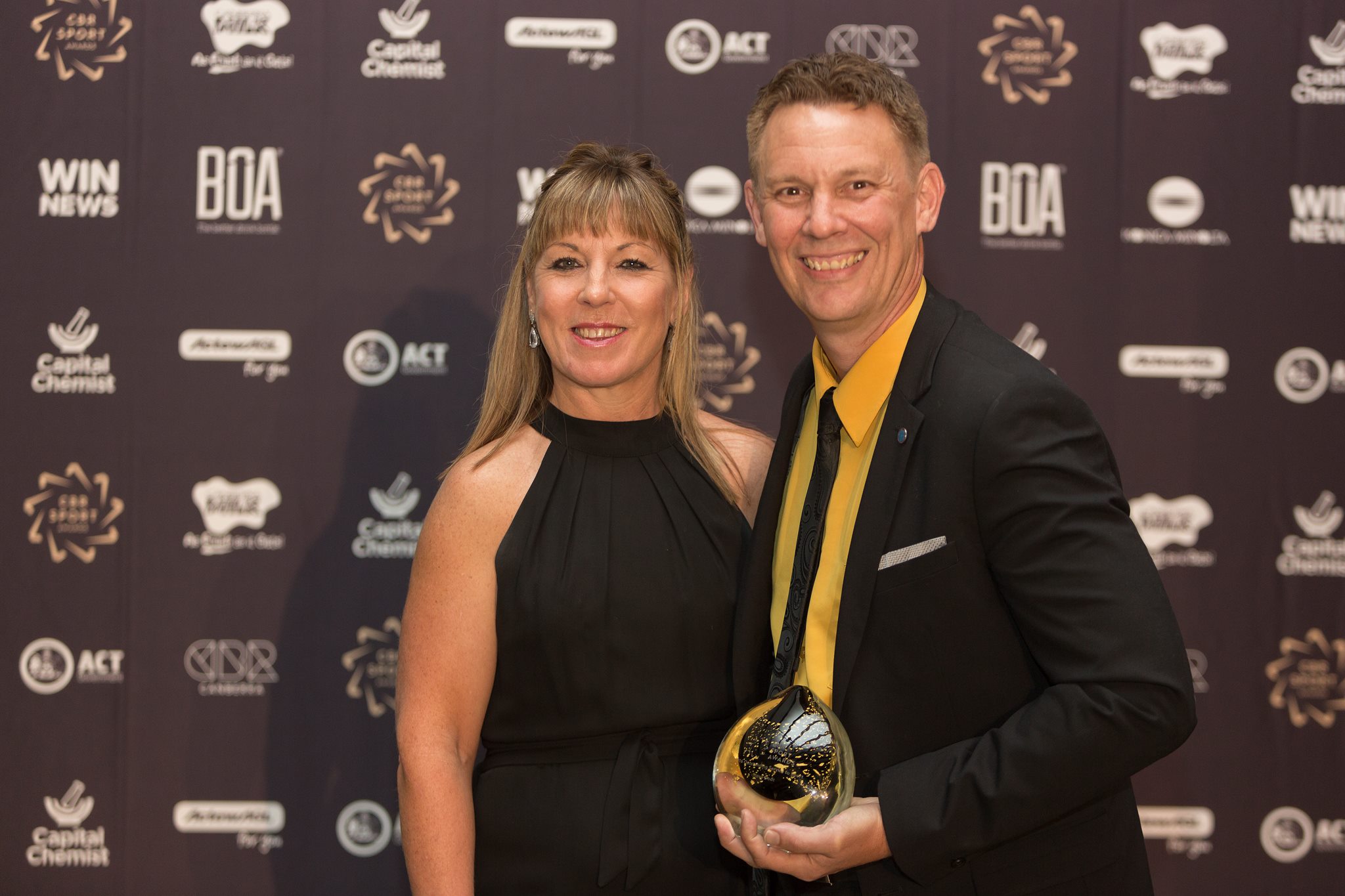 Canberra Sprint Coach, Steve Dodt, award winner
