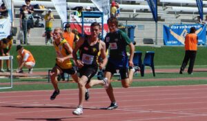 Sprint and running training at the AIS in Belconnen