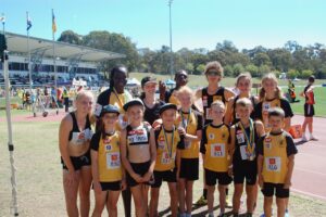 Sprint and running training at the AIS in Belconnen
