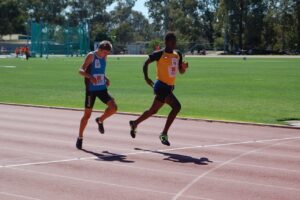 Sprint and running training at the AIS in Belconnen