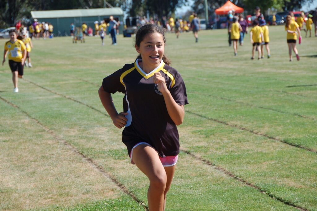 Sprint and running training at Charnwood in Belconnen