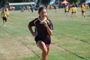 Sprint and running training at Charnwood in Belconnen