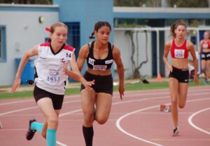 Sprint and running training at the AIS in Belconnen