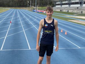 Sprint and running training at the AIS in Belconnen