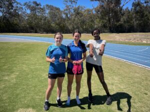 Sprint and running training at the AIS in Belconnen