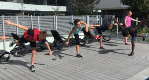 Strength and conditioning training at FAST Running HQ in Belconnen