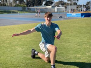 Sprint and running training at the AIS in Belconnen