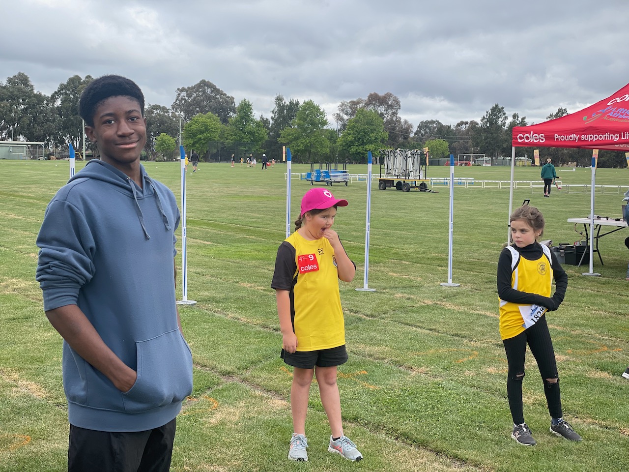 Sprinting and running training at Charnwood in Belconnen