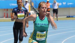 World Champion Sue Bourke