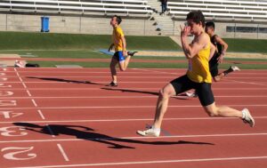Sprint and running training at the AIS in Belconnen