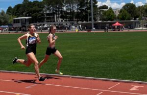 Sprint and running training at Woden Park in South Canberra