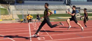 Sprint and running training at the AIS in Belconnen