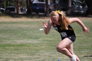 Sprint and running training at Charnwood in Belconnen