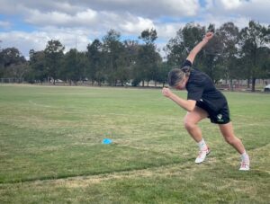 FAST Performance Athlete - Ava doing sprint and running training at Aranda in Belconnen