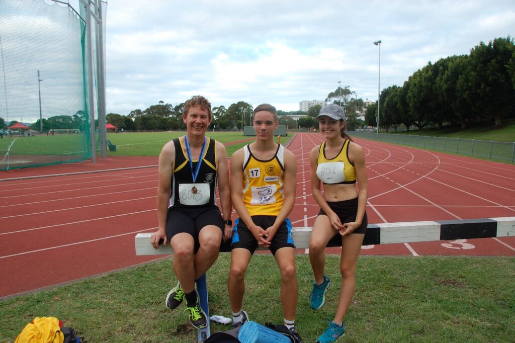 Canberra Sprint Coach Steve Dodt After winning bronze medal at NSW Masters championships