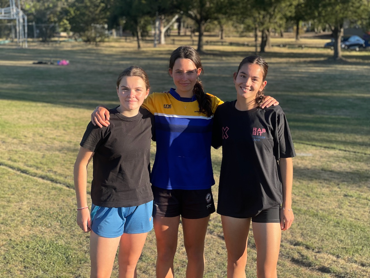 Canberra Sprinters and local football players doing running and speed training with FAST for Sport at Aranda in Belconnen
