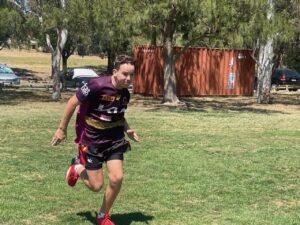 Cody sprint training