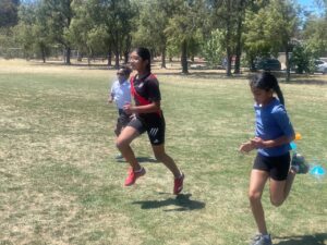 FAST Kids doing sprint training at Aranda Oval in Belconnen