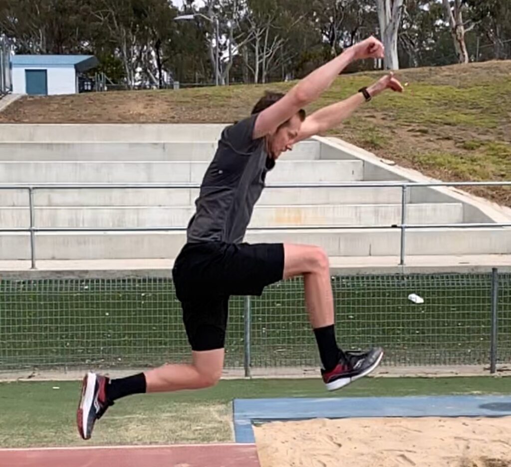 Jumps training at the AIS in Belconnen with FAST's Performance Jumps Coach, Steve Dodt