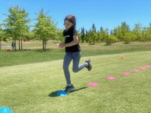 FAST kids in action at Stromlo Forest Park
