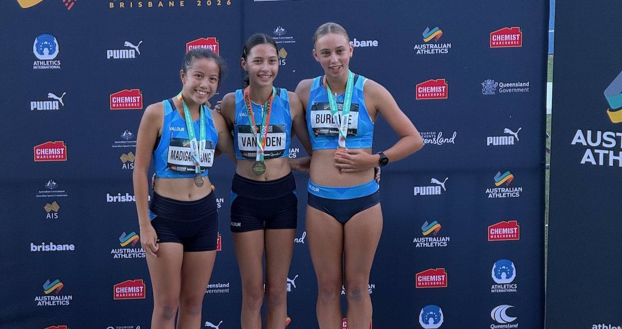 FAST Running - Junior Nationals 2026 - Bree Madigan Wong - medalist