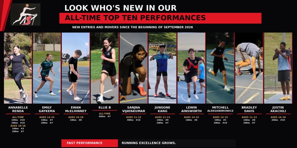 FAST Running - September 2026 Top Ten