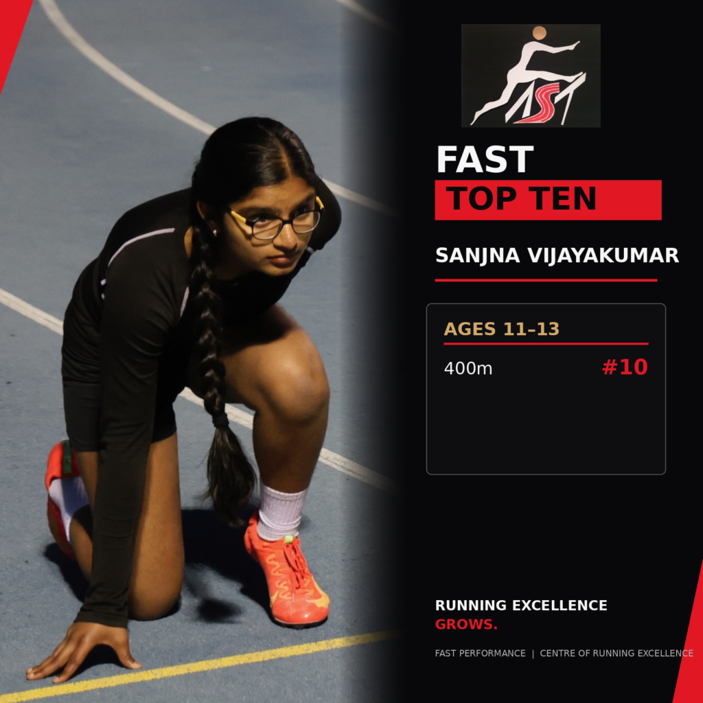 FAST Running - Sanjna